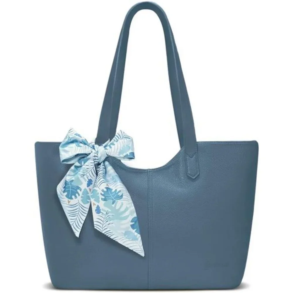 Womens Hobo Handbag Shoulder Bag Blue - Picture 1 of 6